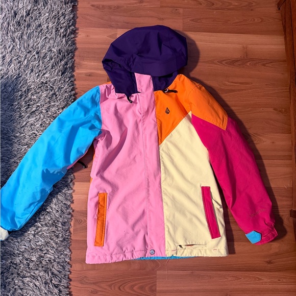 Volcom Women's Multicolor Ski Jacket - Picture 1 of 4